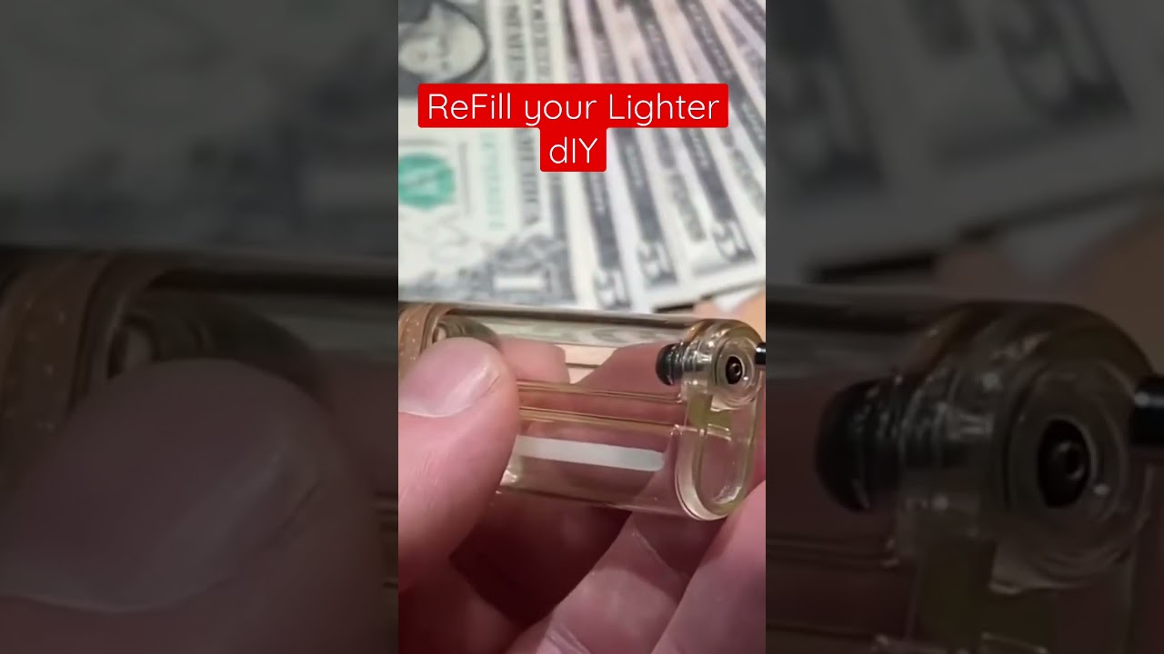 Refill your Lighter with Butane Gas - DIY