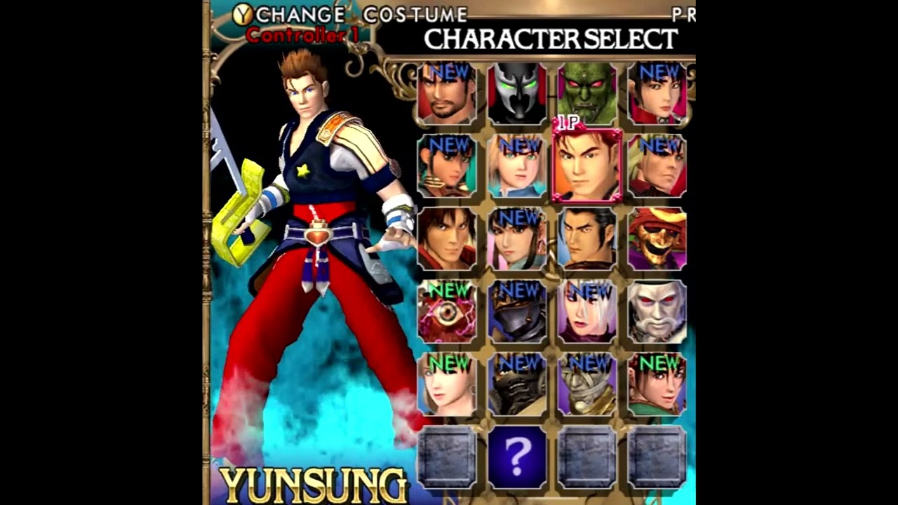 Unfolds Character Select(SoulCalibur II Sample 2019 Trap Beat)@Madara Marc Exclusive