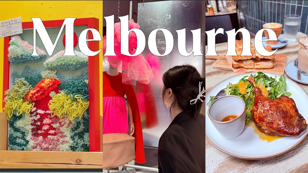 Slow Weekend in Melbourne: Art, Markets, Cafes & City Wandering