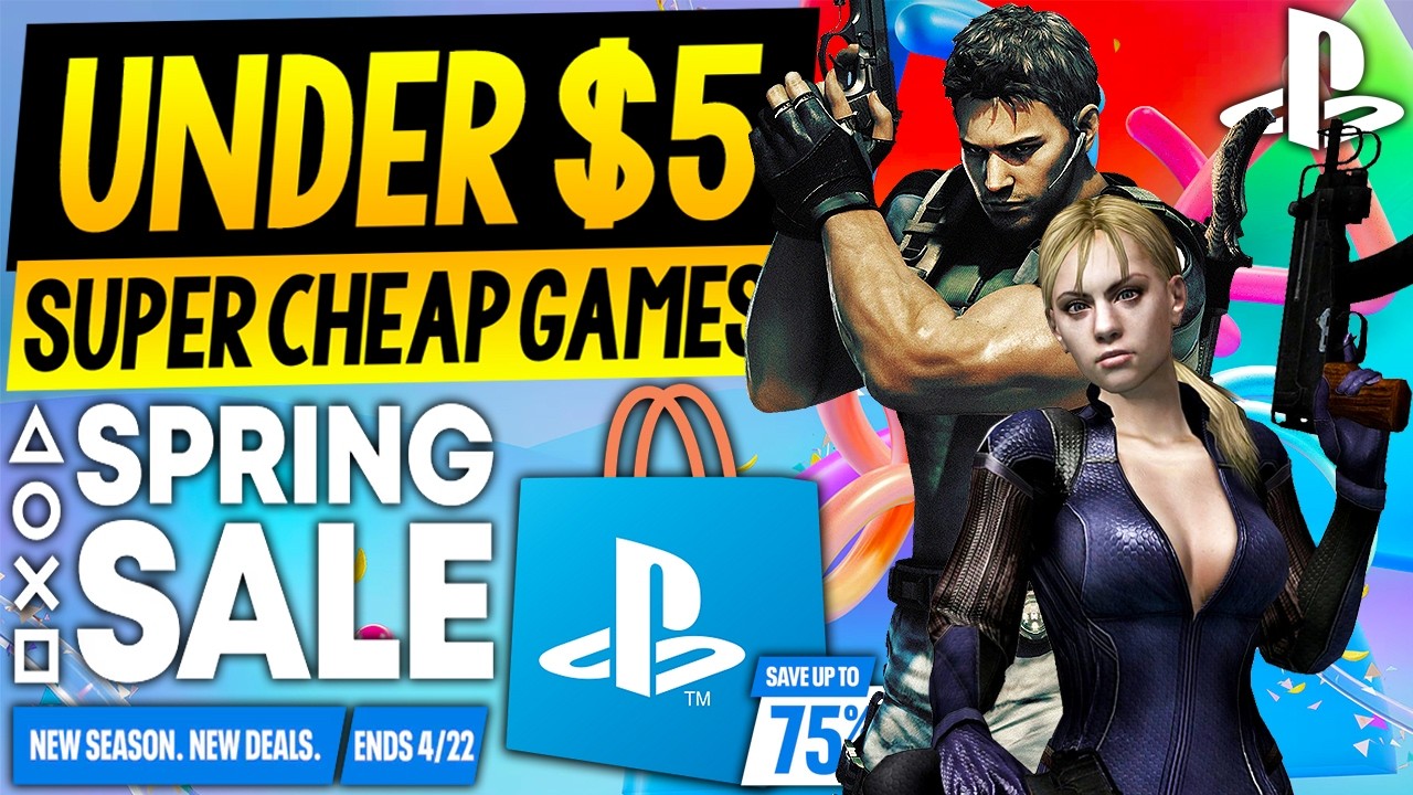 15 потрясающих предложений игр для PSN по цене МЕНЕЕ 5 ДОЛЛАРОВ! Весенняя распродажа PSN 2026: СУ...