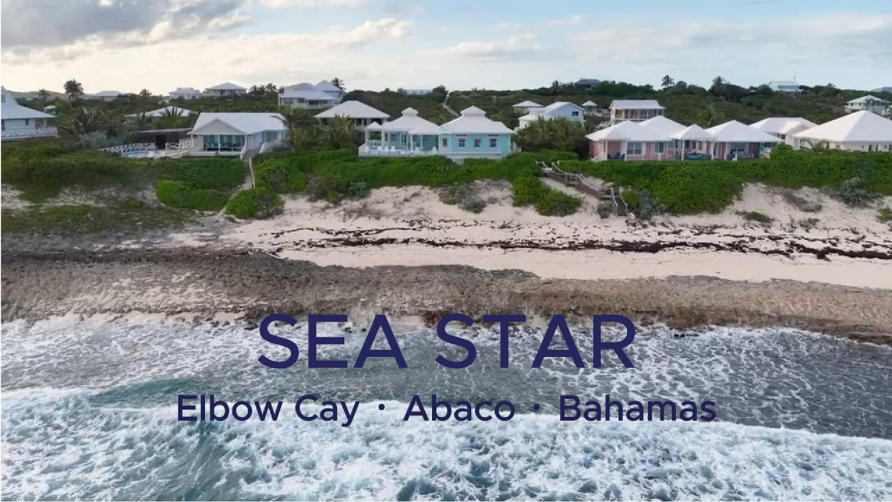Introducing 'SEA STAR', a fabulous beach home in Elbow Cay, Abaco Islands, The Bahamas