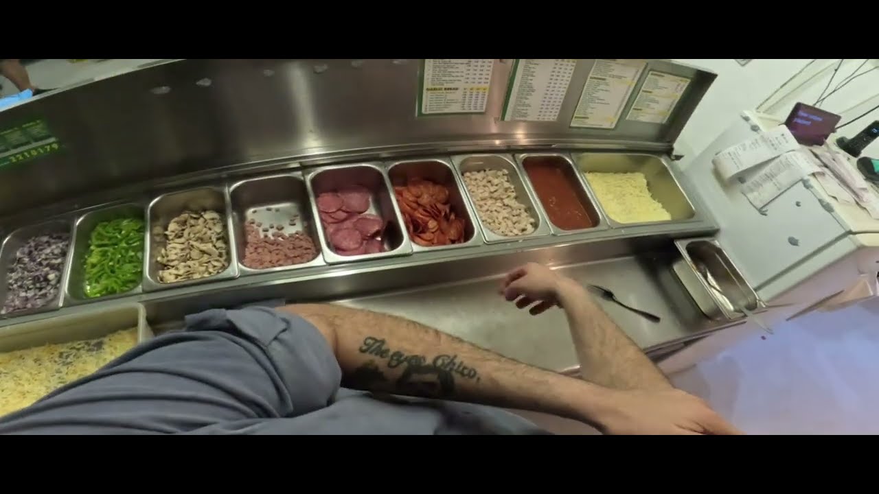Inside a UK Pizza Takeaway 🍕 | Busy Night GoPro POV