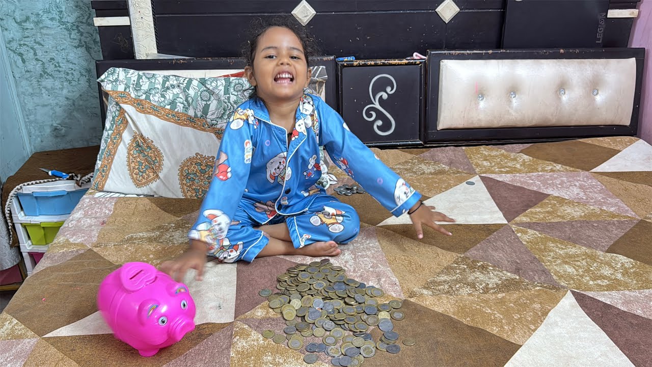 Darshika Ki Piggy 🐖 Bank 🏦 Mamma Ke Fod Di 💵💰 ||