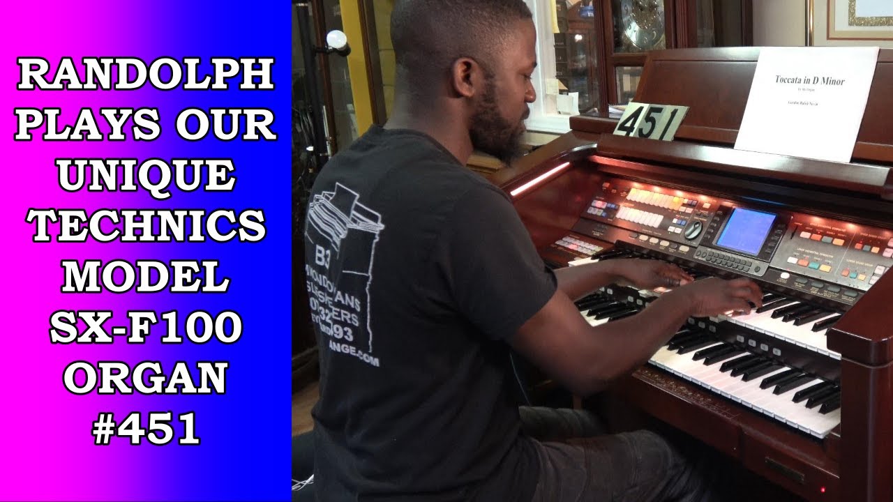 #451 | Randolph Plays Our Unique Technics Model SX-F100 Organ