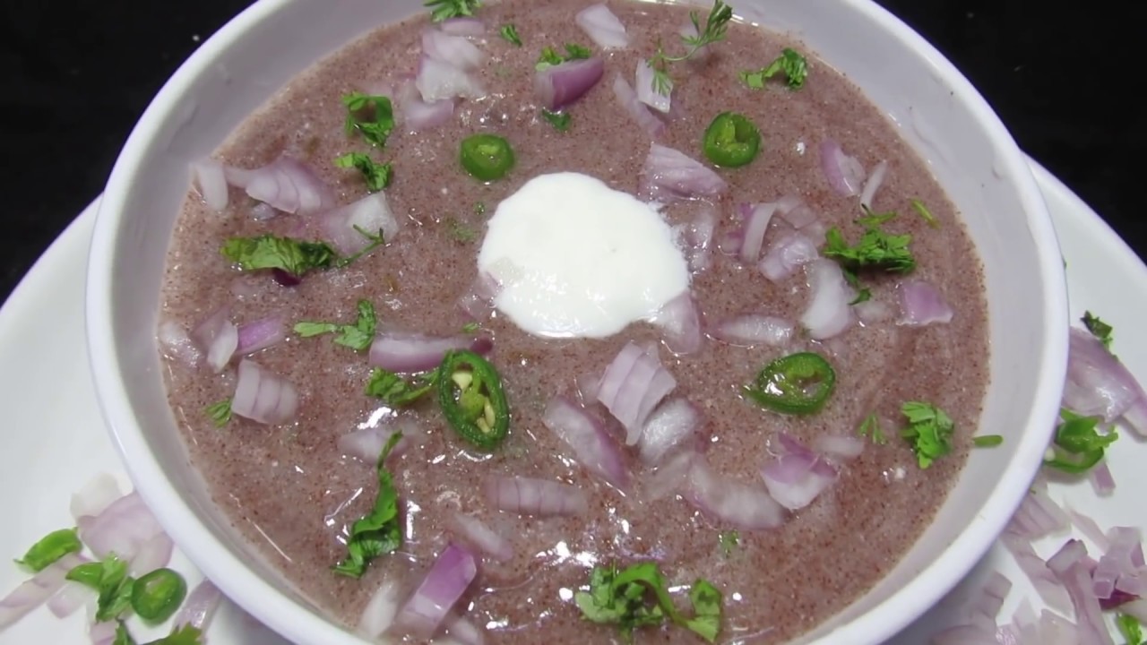 ರಾಗಿ ಅಂಬಲಿ ಮಾಡುವ ವಿಧಾನ RAGI AMBLI RECIPE IN KANNADA