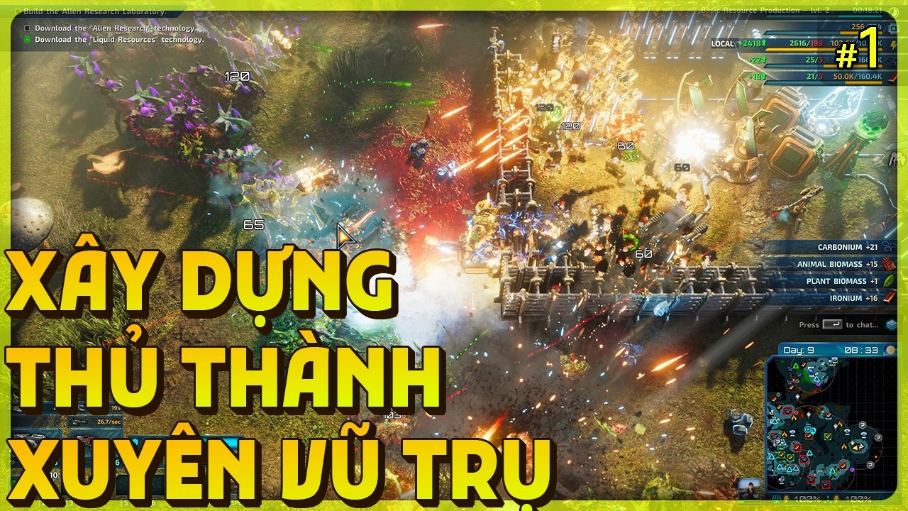 Xây dựng Thủ thành mức SIÊU KHÓ - Coop diệt bọ xuyên hành tinh  | The Riftbreaker #1
