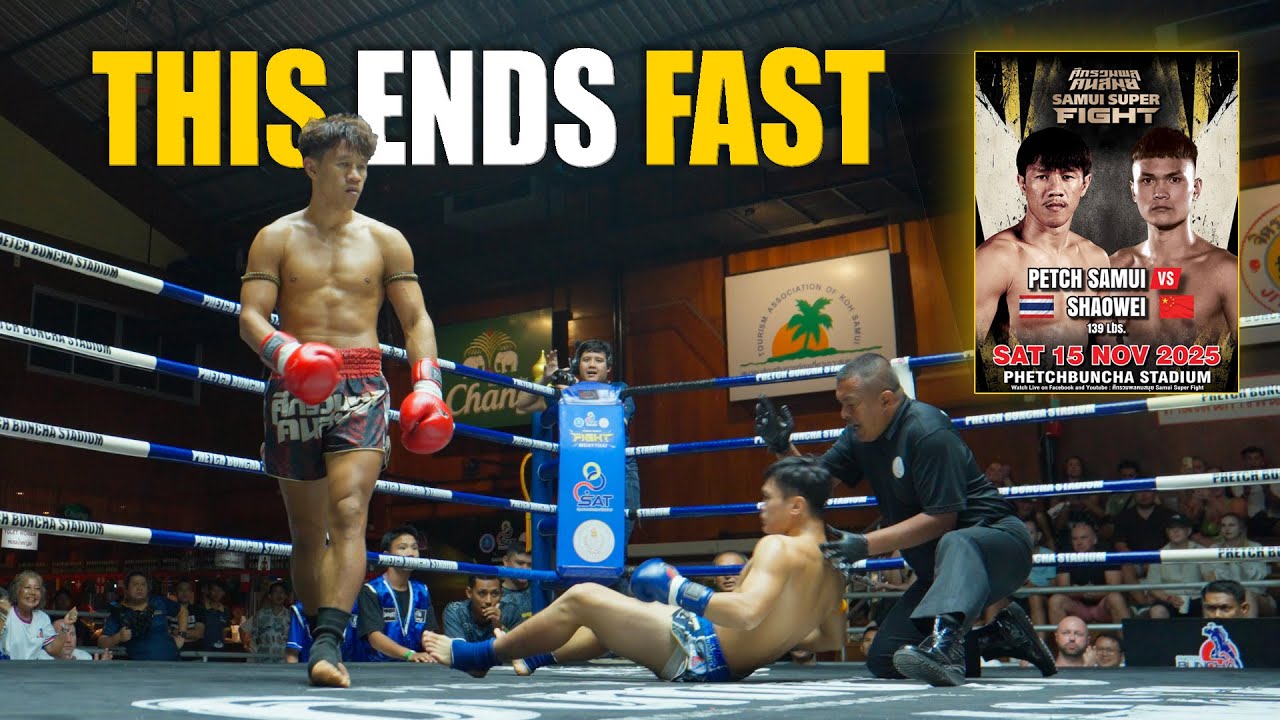 Insane 1st Round KO: Petch Samui’s Power on Display!