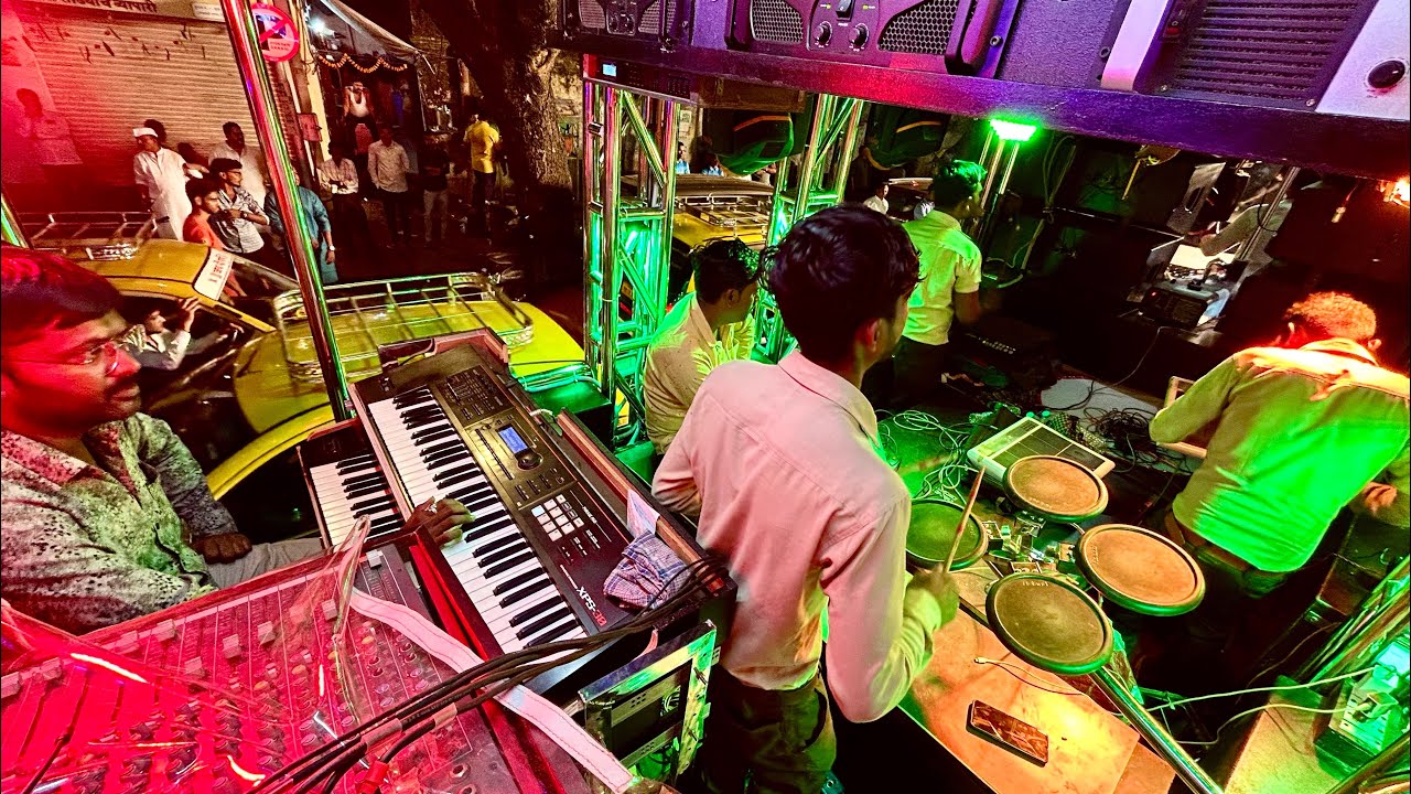 𝐒𝐮𝐤𝐡𝐚𝐤𝐚𝐫𝐭𝐚 𝐁𝐫𝐚𝐬𝐬 𝐁𝐚𝐧𝐝 𝐒𝐚𝐭𝐚𝐧𝐚 🎷 आई तुझं देऊळ सजतंय 🚩 Quality 🔥 Mumbai