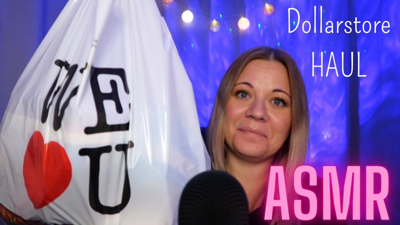 ASMR - DollarStore Haul 🤑