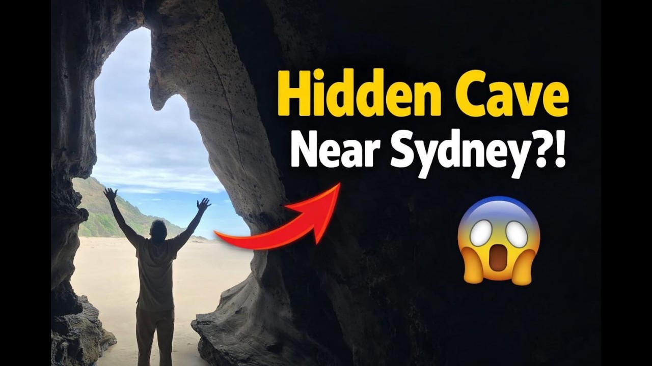 Secret Beach Cave !