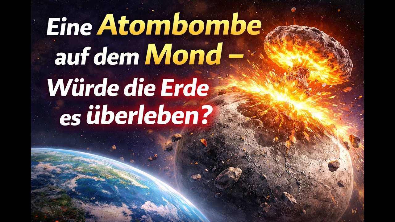 Was passiert, wenn eine Atombombe auf dem Mond explodiert?Atombombe auf dem Mond 2