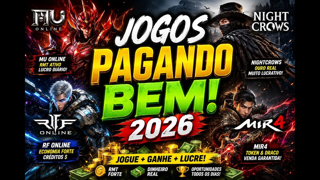 JOGOS PAGANDO BEM 2026