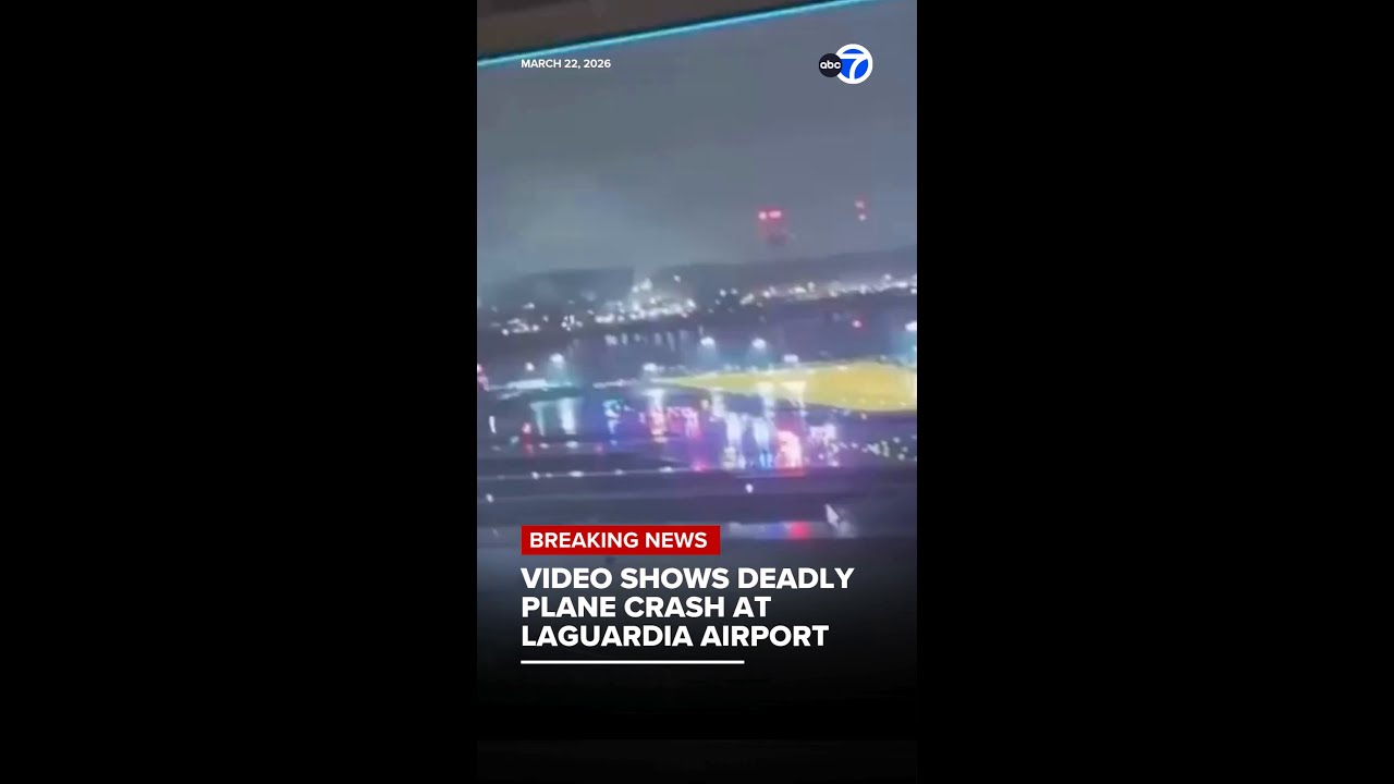Видео запечатлело смертельную авиакатастрофу в аэропорту ЛаГуардия.