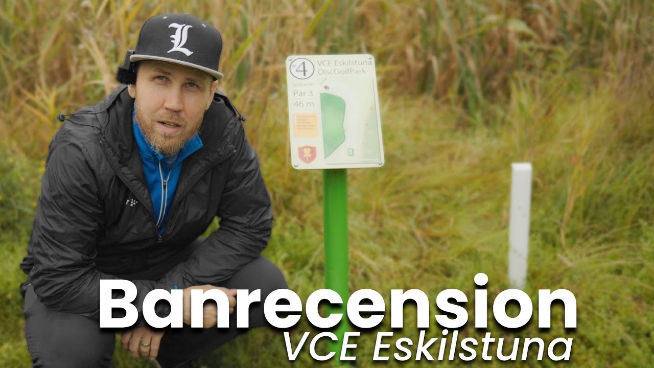 Vi testar VCE Eskilstuna DiscgolfPark i en Banrecension!