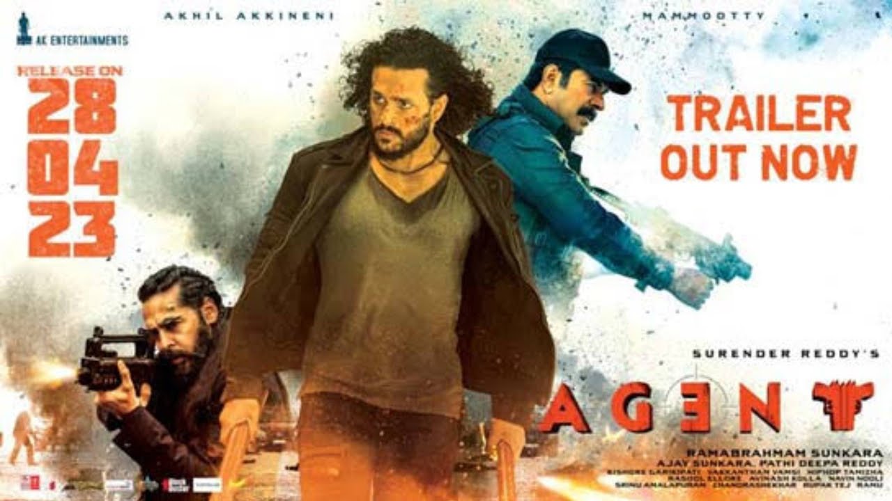 Agent official Trailer :Akhil Akkineni | sakshi vaidya |Mammootty|Surendar reddy