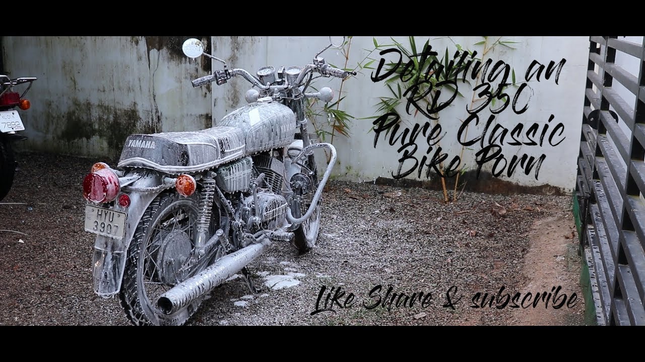 RD 350 Detailing | Rust and pitting removal from chrome | years of neglect