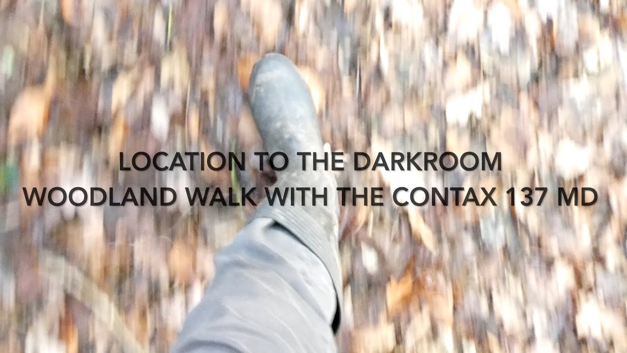 Location to Darkroom - Contax 137 MD Quartz