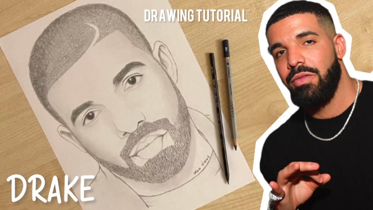 How to draw DRAKE / drawing tutorial