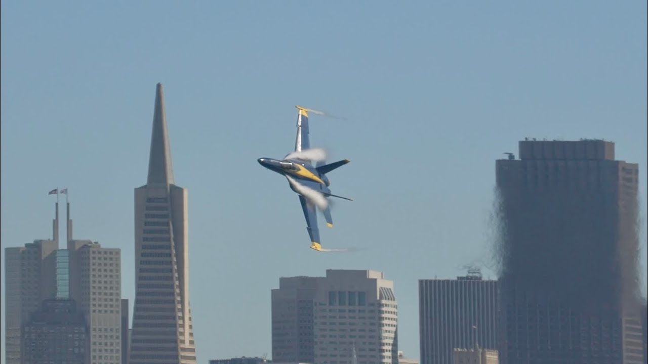 Blue Angels Alcatraz San Francisco Fleet Week 2024