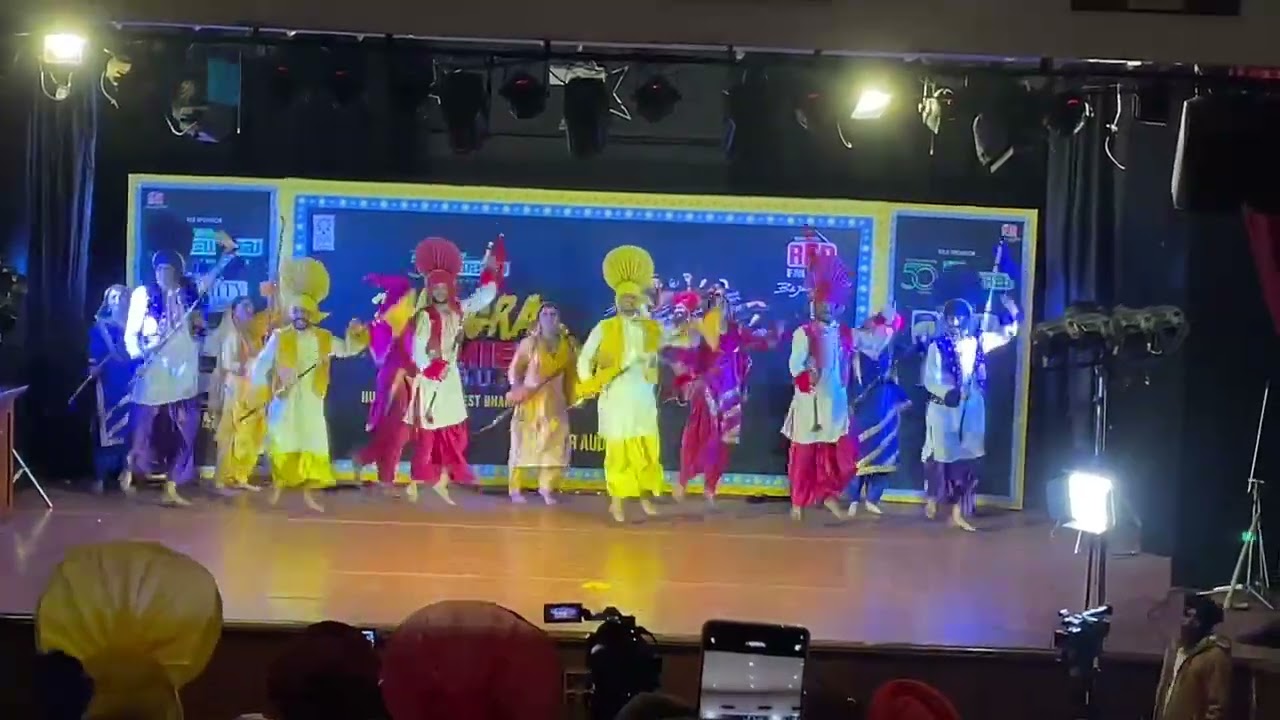 Dav college amritsar bhangra🔥🔥team at bhangra premium league 2024