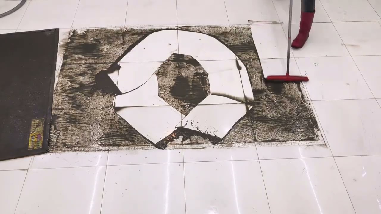 Immersive carpet washing for stress relief#Decompress#Healing#Immersive#Wash the carpet#Ex