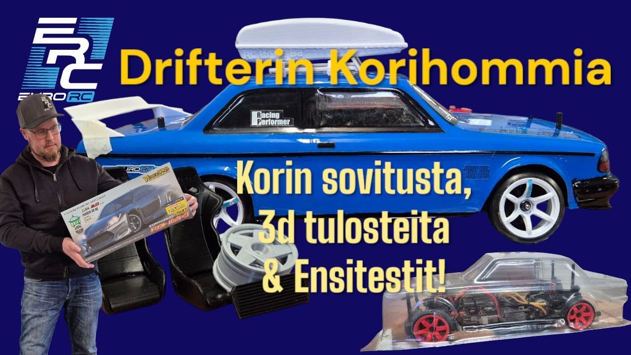 Drifterin korihommia & ensitestit