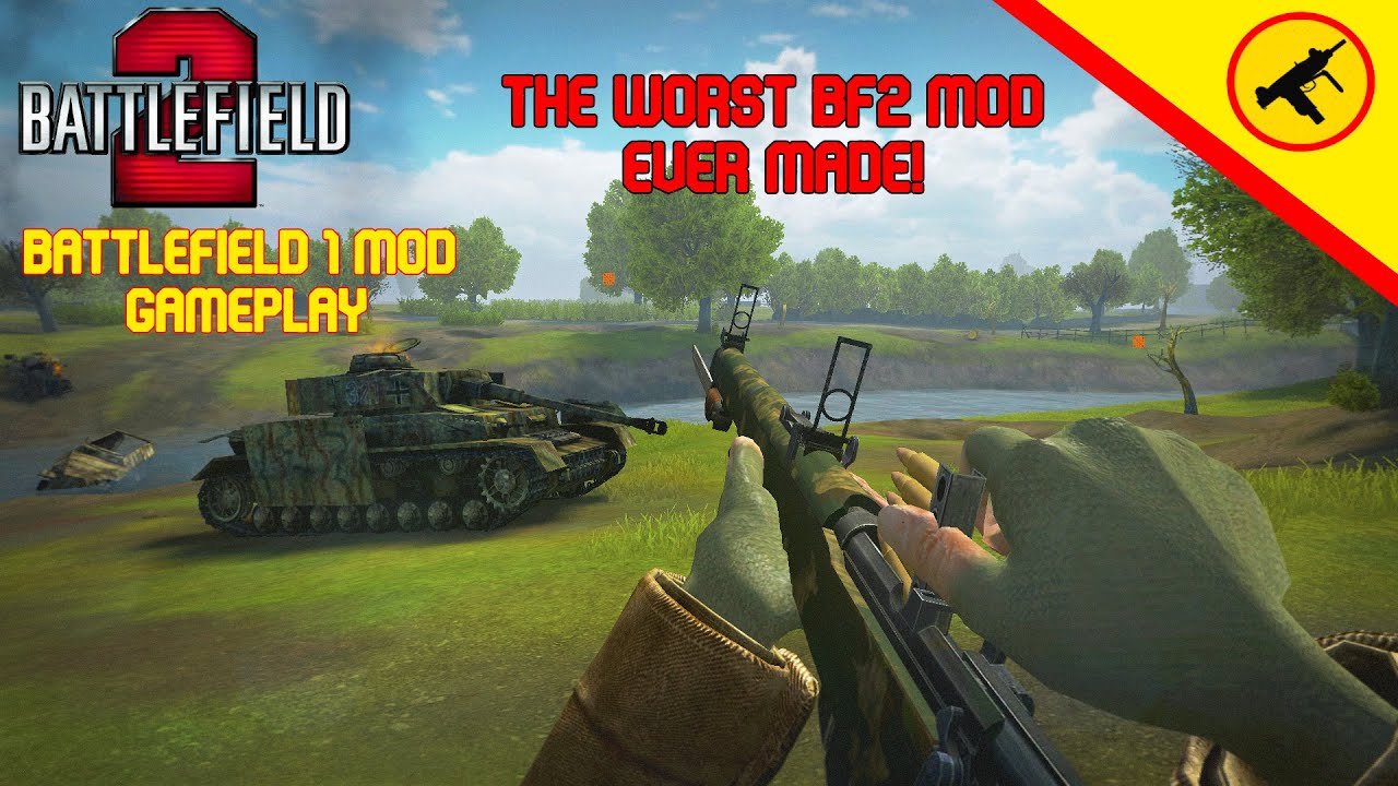 Battlefield 2 Worst mod ever.. Battlefield 1 mod gameplay