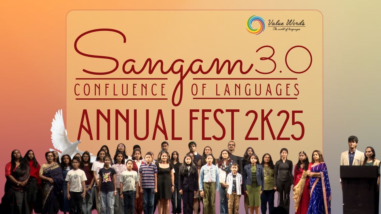 Sangam 3.0 Confluence of languages Annual Fest 2K25