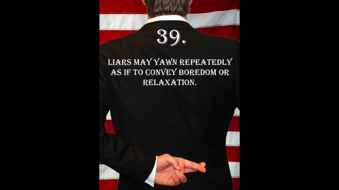 How Liars Yawn to Convey Boredom And Distract You - Deception Tips Video 39