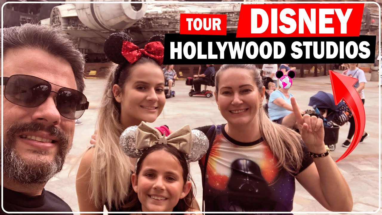 TOUR DISNEY HOLLYWOOD STUDIOS em ORLANDO na FLÓRIDA (PARQUES da DISNEY)