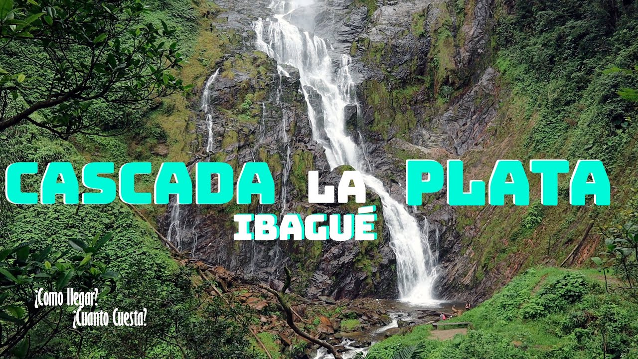 La espectacular Cascada la plata en Ibagué