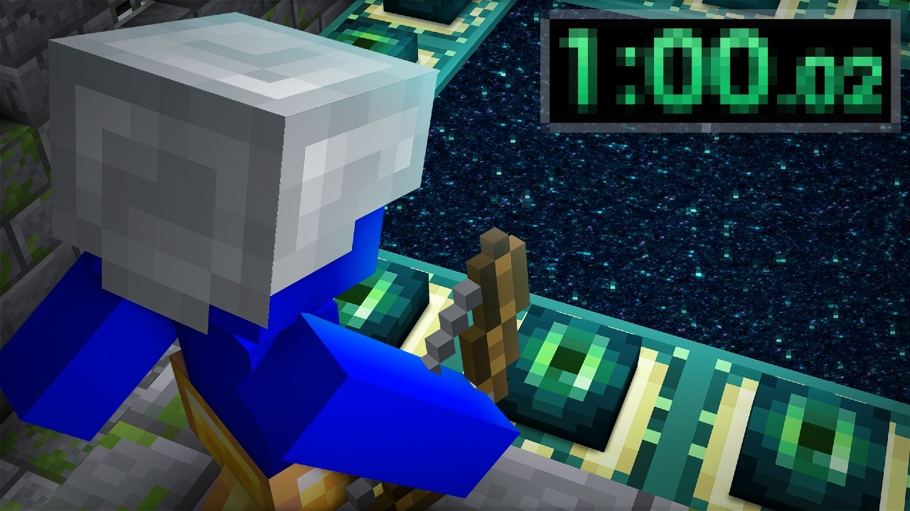 I Tried To Speedrun Minecraft...