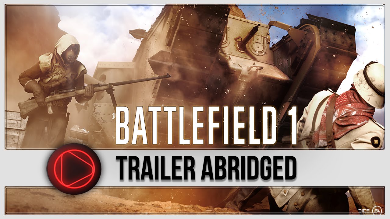 BATTLEFIELD 1 Trailer Abridged - Parody - REC Original
