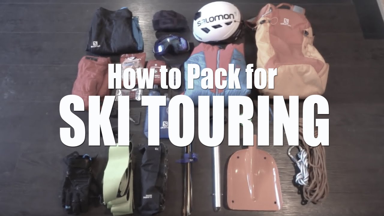 How To Pack For Ski Touring // DAVE SEARLE