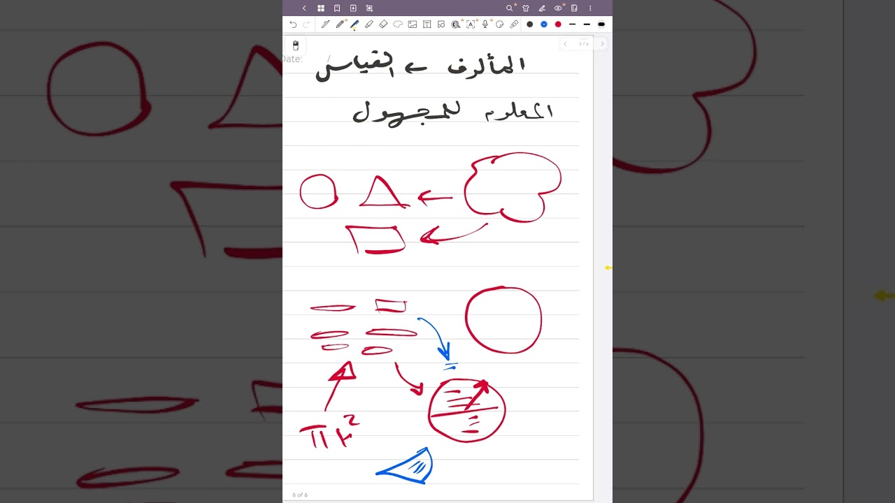 فن التعامل مع المساحات ، قسم الشرايح بمزاجك calculus