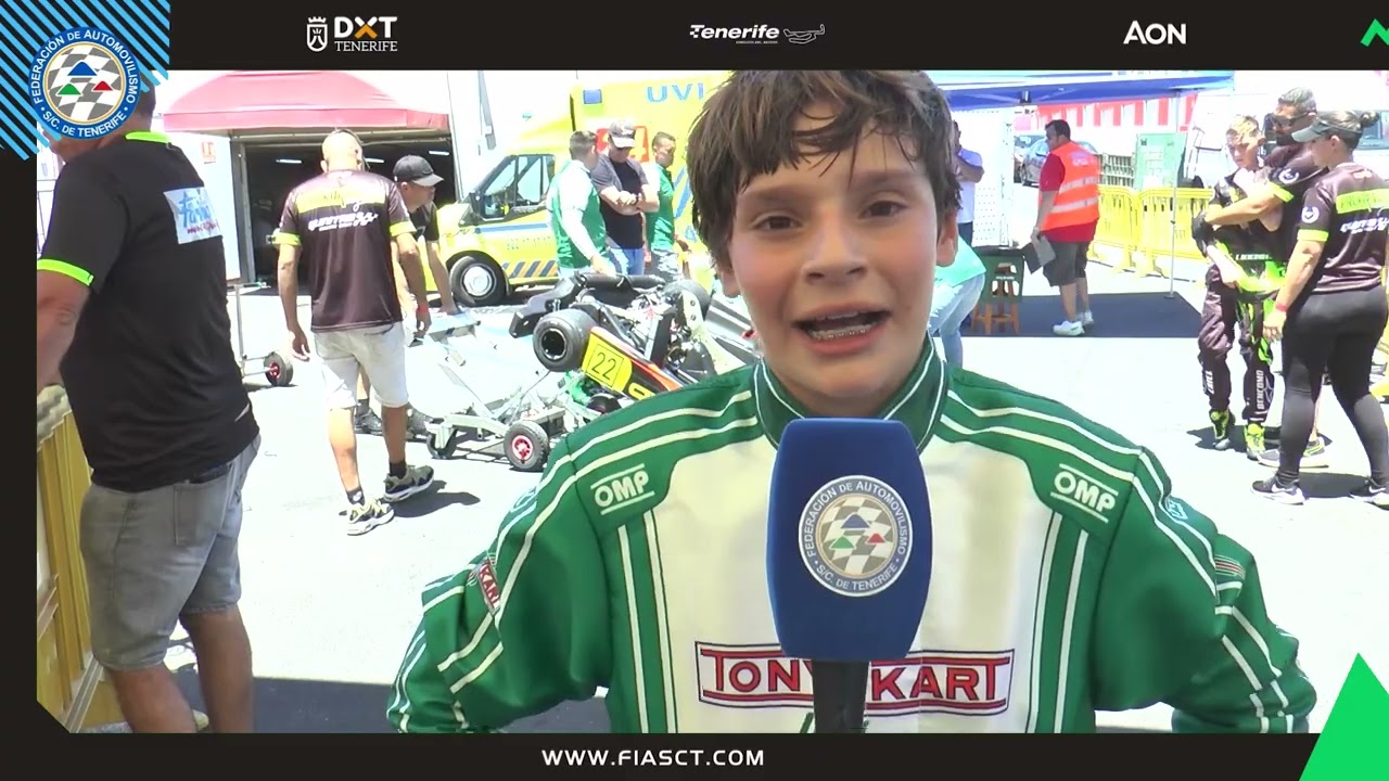 I Carrera de Karting de Tenerife 2023