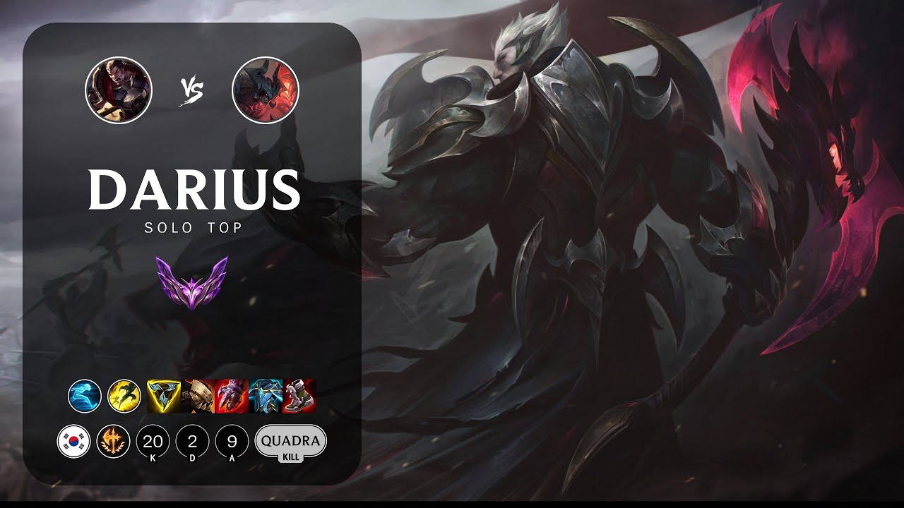 Darius Top vs Aatrox - KR Master Patch 14.3