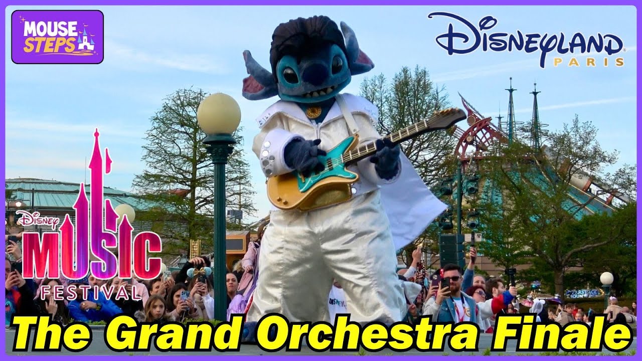 The Grand Orchestra Finale at Disneyland Paris - Disney Music Festival 2025