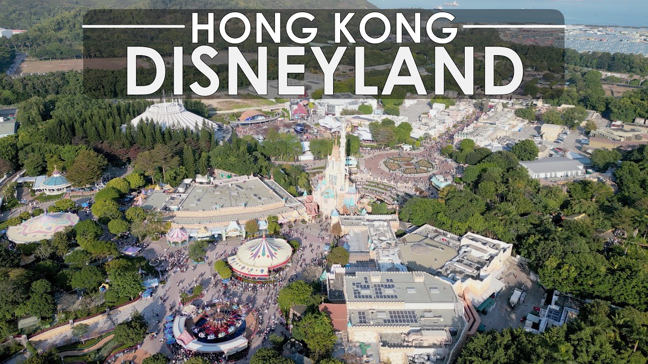 Hong Kong Disneyland | 香港迪士尼樂園 | Happiest Place on Earth (Drone Cinematic 4K)