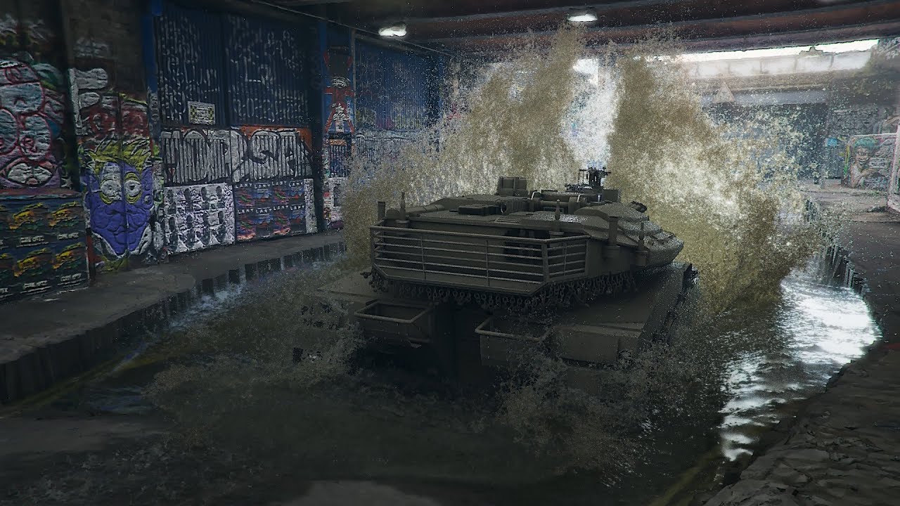 Houdini Tanks wade