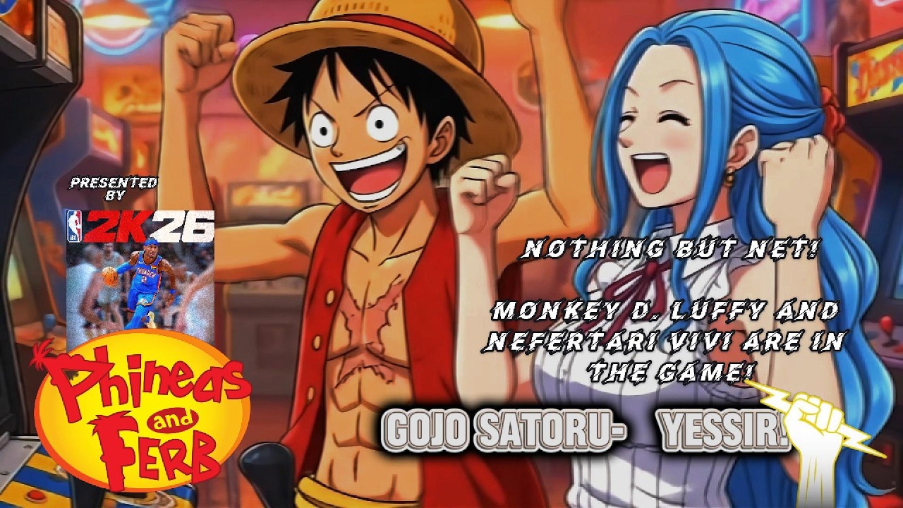Phineas and Ferb Bubble Boys Crossover - Saving their Lives / Luffy and Vivi play NBA 2K26: Vol.71