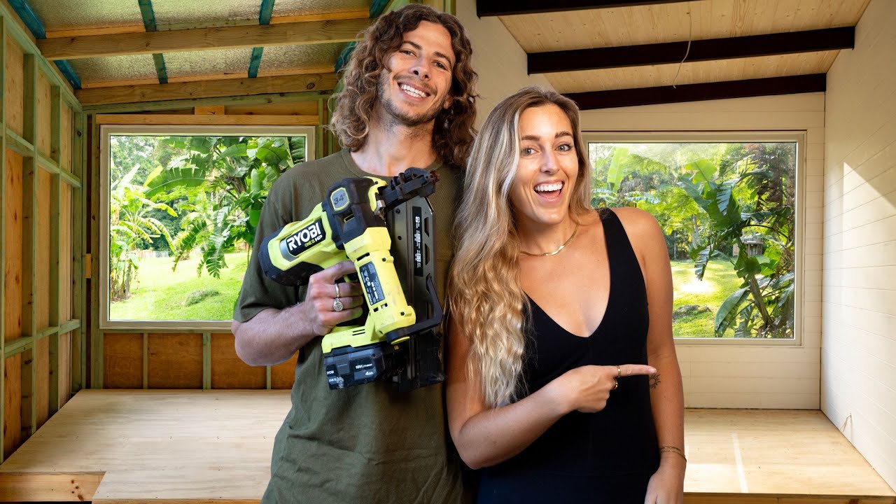 This Made the BIGGEST Difference to our Tiny House!! (BEFORE and AFTER)