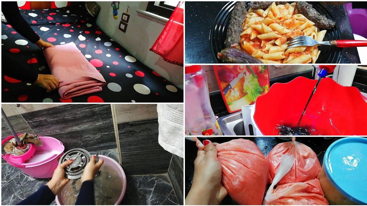 روتيني يوم الخميس كله نشاط💪اعملي كده عشان ترتاحي يوم الجمعه وتريحي جوزك واولادك طول الدراسه