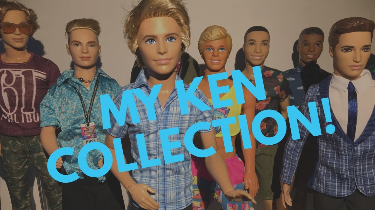 My Ken Doll Collection from Malibu Ken to Barbie Fashionistas