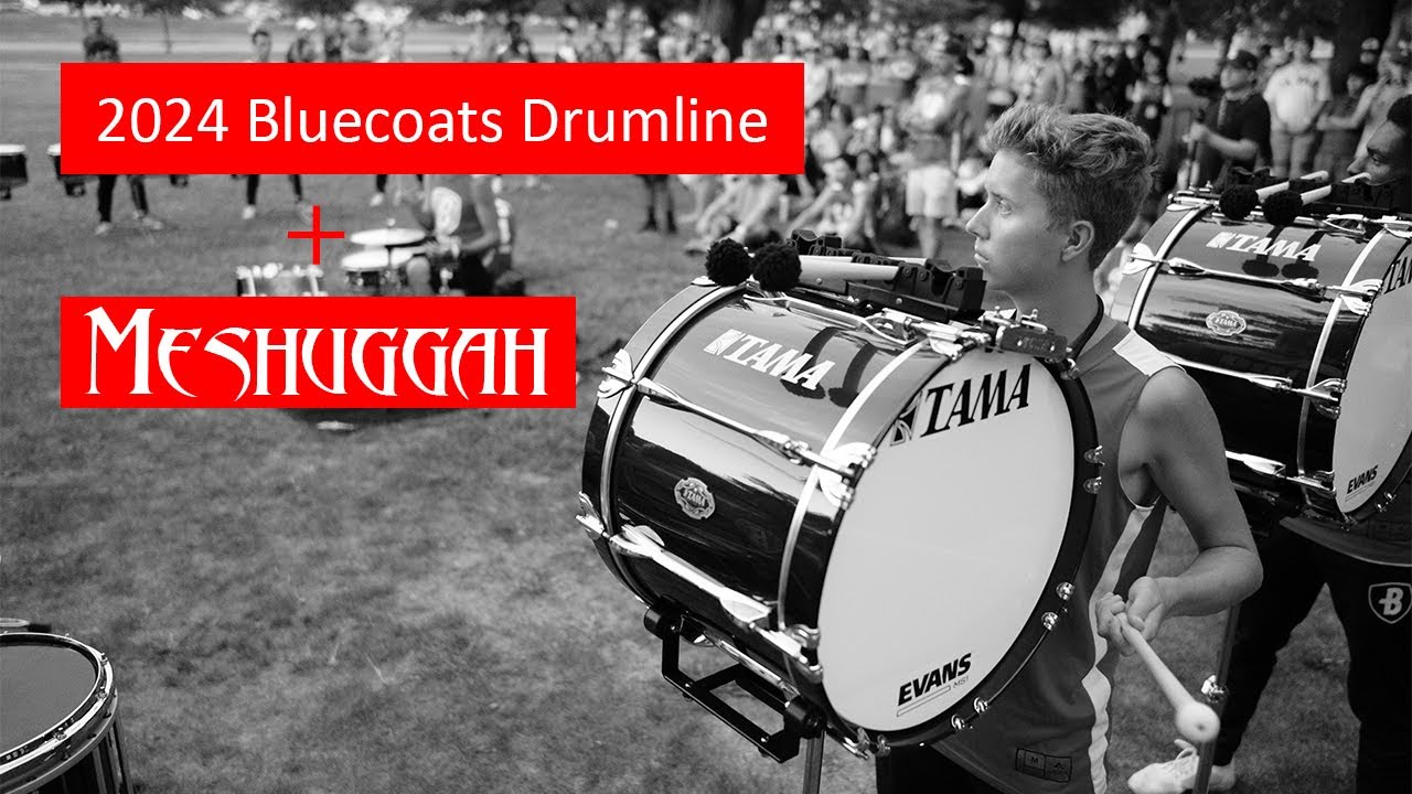 Bluecoats 2024 Drumline - Shadows with backing track