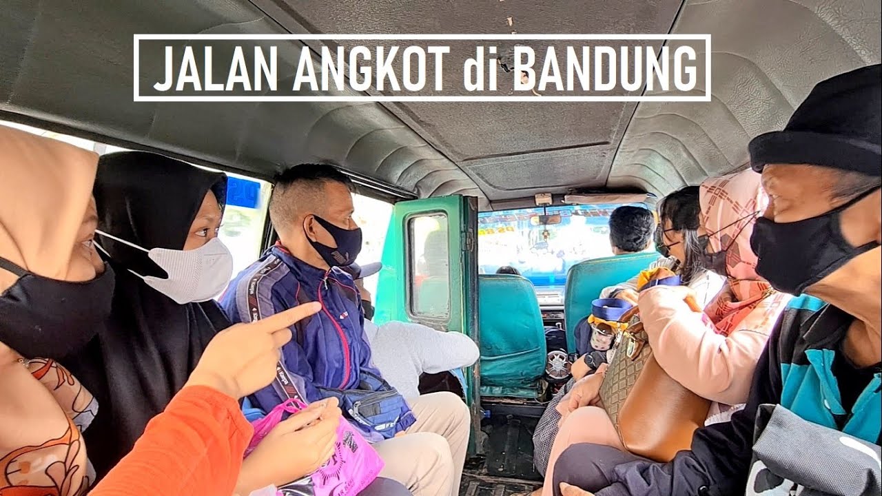 Walking Around naik angkot di Bandung ~ Angkot Trayek 09 : Stasiun Hall ke Dago ! lanjut jalan kaki