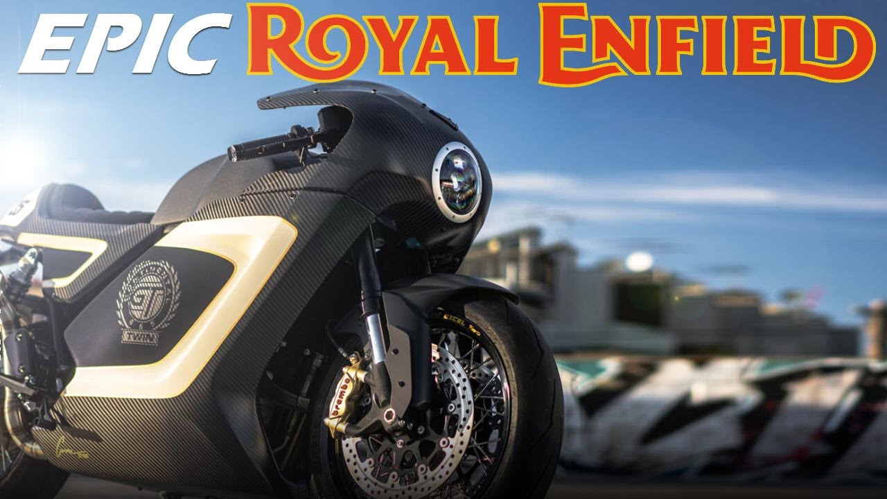 Cafe Racer (Royal Enfield Continental GT 650, построенный Skunk Machine)