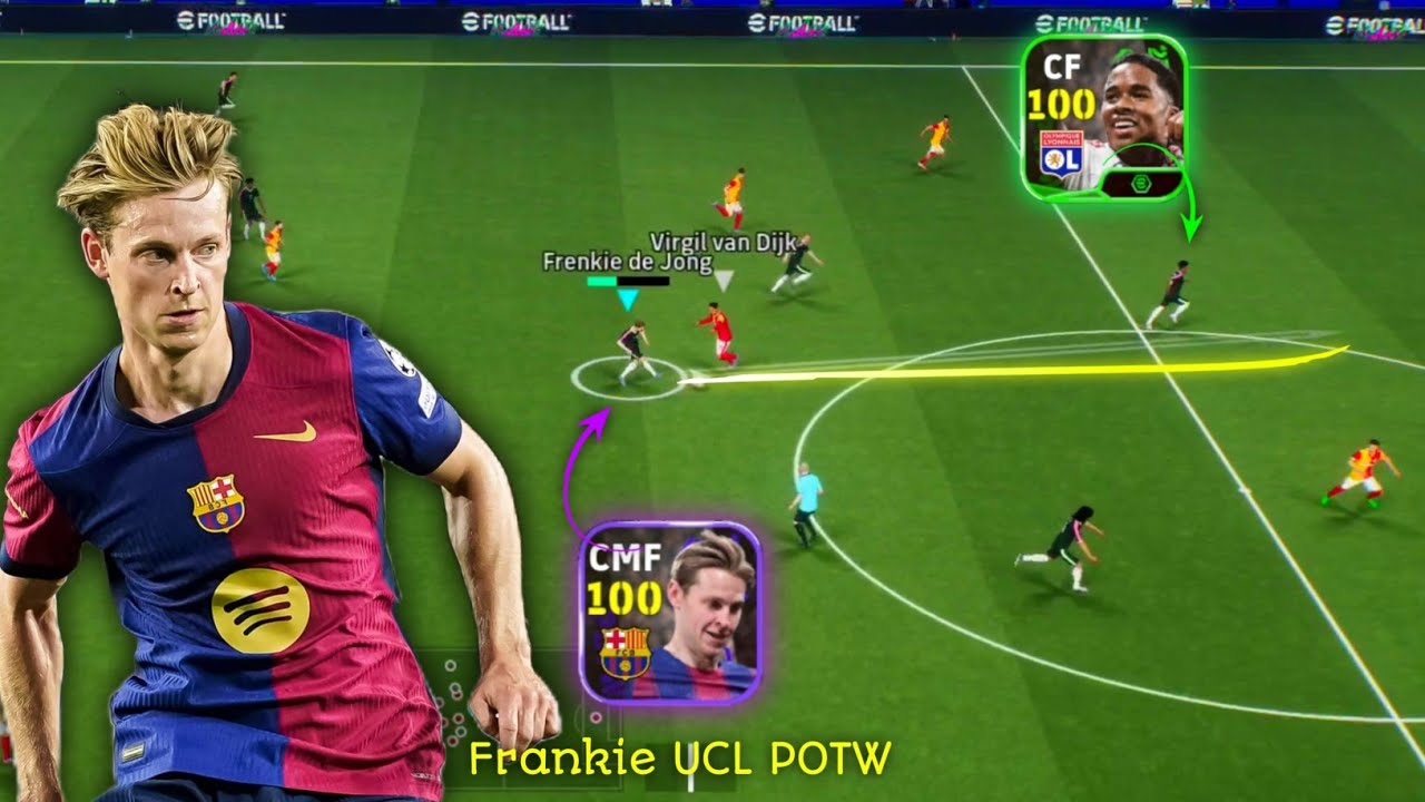 Бесплатный герой недели 😱 Де Йонг из Лиги чемпионов и Эндрик | eFootball 2026