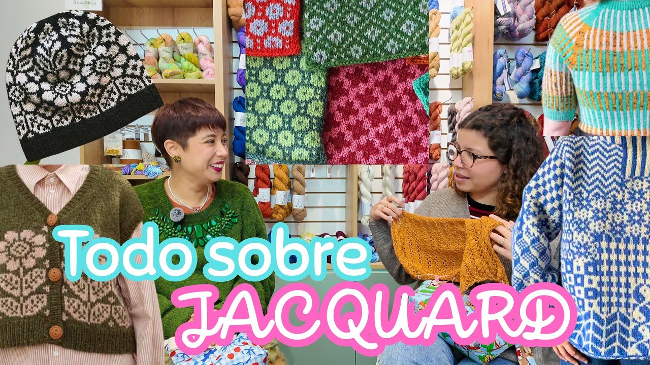 Conversando de la tecnica jacquard y recomendando patrones - Ep. 21 / Enredadas Podcast