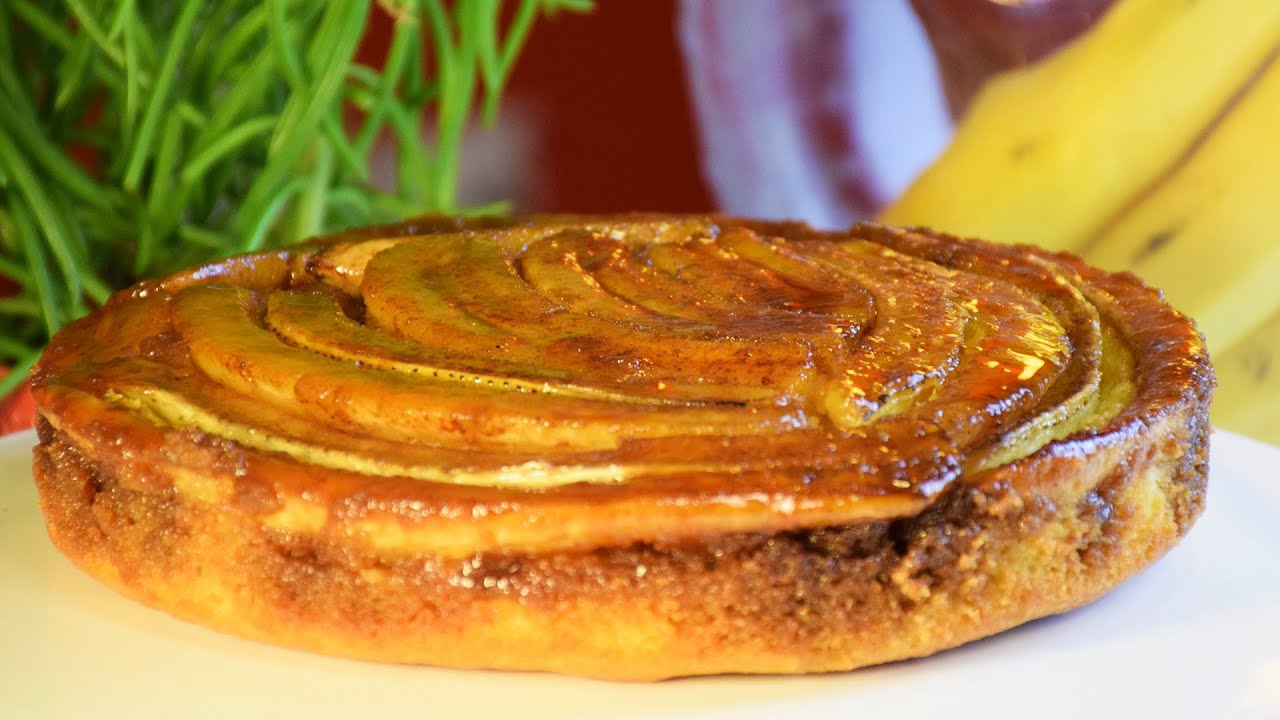 BOLO DE BANANA CARAMELADA (UPSIDE DOWN CAKE) | BOLOS BAFÔNICOS